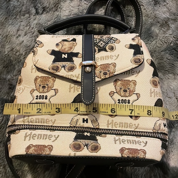 Canvas bears mini backpack - Picture 7 of 9